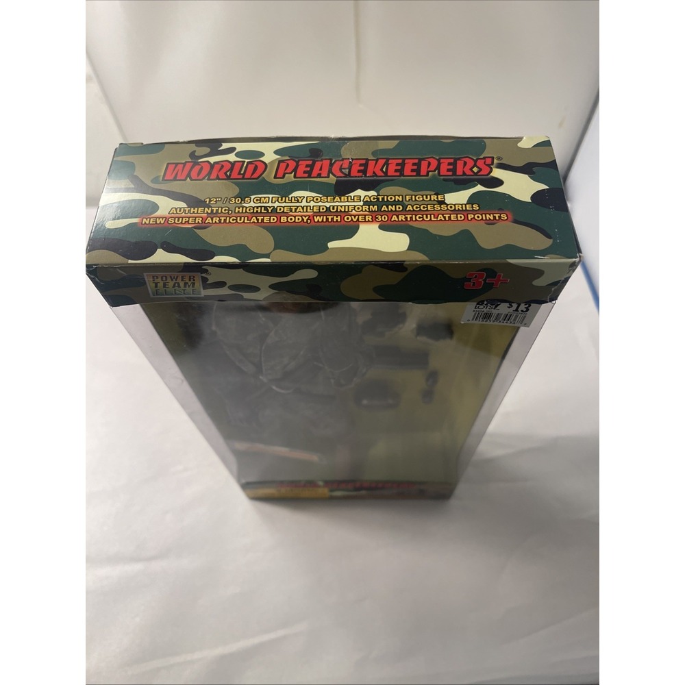 Power Team Elite World Peacekeepers 12" Airborne Infantryman AA Figure New - Picture 11 of 15